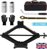 2.5 Ton Universal Car Scissor Jack with Lug Wrench Tire Changing Kit for Car SUV