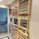 1:64 Toy Car Wall Shelf Hotwheels Matchbox Compatible Display Case for 60 Cars