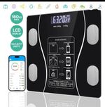 Scales Electronic 180KG Digital Bathroom LCD Display Home Body Fat BMI Monitor