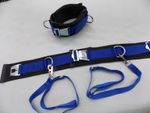 Trampoline - Safety Belt - Salto Belt - 55-100 cm Black / Dark Blue *