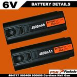 2x 6V 4.8Ah Battery For Paslode 404717 IM50 IM65 IM250 IM350 900400 Nail Gun🔥