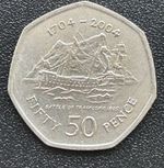 2004 - Gibraltar - 50p Coin - Battle of Trafalgar #016