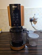 Ninja Creami Ice Cream Electric Blender 800W 7 Programmes Black/Gold 2 Tubs