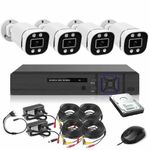 CCTV Camera System HD 1080P DVR With Hard Drive Outdoor Home/Office Kit UK