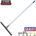 Sealey Rubber Squeegee Floor  24"(600mm) with Aluminium Handle Clean Cleaning