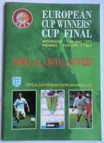 Parma v Royal Antwerp CUP WINNERS CUP FINAL 1993
