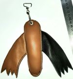 Bird Lure for falconry training, Close to Nature Lure, Nubuck Leather, UK Seller