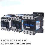 AC Contactor 9/12/18/25/32/40/65/80/95A 3 Pole 24/36/110V/220V/380V Coil Voltage