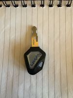 Kubota Black Excavator Key With Transponder Chip (Coded Key)