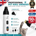 Heusom Silent Groom Pro Silent Grind Silentgrind Pro Dog Nail Trimmer Smooth UK