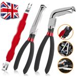 3PCS Electrical Connector Disconnect Pliers for Car Automotive Plug Removal Tool