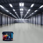 QUICK DRY EXTREMELY DURABLE CONCRETE FLOOR PAINT          FAST FREE DELIVERY