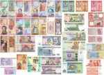 (New) Job Lot of 30 Banknotes Foreign Currency of the World NEW UNC Uncirculated