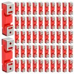 100 Pack Red Sound Isolation Clips Rubber Wrapped 7/8 Hat Channel Wall Ceiling