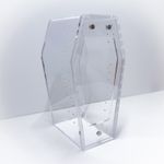 Mini Coffin Shaped Acrylic Enclosure for Jumping Spiders & other Invertebrates 