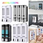 Hotel Soap Shampoo Dispenser Wall Mounted Liquid Bathroom Hand Soap Shower Gel