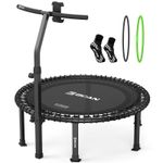 BCAN BT4 40" Bungee Fitness Rebounder Trampoline for Adults, 90% Pre-Assembled
