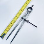 Vintage Moore & Wright Sheffield England Spring Divider Caliper 10¼" Engineers