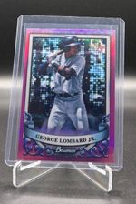 GEORGE LOMBARD JR. 2024 Bowman Sterling Magenta Refractor #BSP-23 29/75