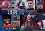 IN STOCK New Hot Toys MMS281 Avengers Age of Ultron Captain America Chris Evans