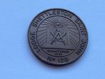 Scotland Masonic Penny - Lodge Shettleston Saint John - #128