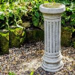Large Freestanding Ornate Sundial On A Classic Stone Cast Column by DGS UK 41KGS