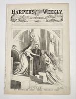**1869 Harper's Weekly Full Issue Includes Winslow Homer & " West Point"**