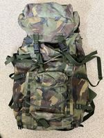British Army Large Ruck Sack Long Convoluted Back 1993 DPM Travel Collectible