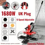 1680W 15" Cement Trowel Concrete Floor Polishing Electric Sander Trowel Calender