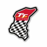 Official  Isle of Man TT Course Sticker - 19ST7