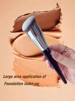 Professional Makeup Foundation Brush Cosmetic Kabuki Blending Flat Top Brushes