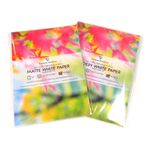 A4 White MATTE / GLOSS Self Adhesive Sticker Paper Sheet Sticky Address Label