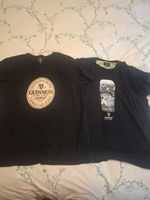 2 X Guinness Black T Shirts Size XXL