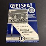 (13) FA Cup Fifth Round Replay Chelsea v Sheffield Wednesday 12.3.1968
