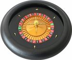 Deluxe 18" Casino Roulette Wheel Set - Smooth Spin for Home or Professional Use