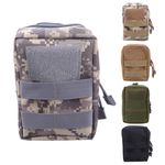 Multifunctional Portable Tactical Waist Bag EDC Molle Zipper Utility Pouch