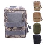 Multifunctional Portable Tactical Waist Bag EDC Molle Zipper Utility Pouch