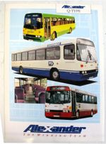 WALTER ALEXANDER Q Type Bus Body Sales Sheet Q1091.1M