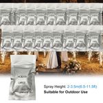 For 10Pack Cold Spark Machine Powder 2-5M Stage Effect for Wedding Party Show