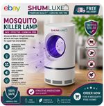 UK's Bug Zapper Indoor Electric Fly Zapper Mosquito Killer Camping UV Light Lamp