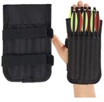 Double Sided Black Arrow Quiver Bolts Holder for 6.5in. Bolts Hunting Portable S