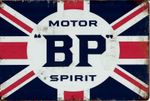 Retro Metal Sign, Garage, Man Cave, She Shed, Bar  30cm x 20cm BP Motor Spirit