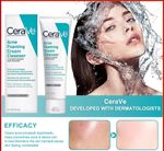 Cerave Acne Foaming Cream Face Cleanser 4% Benzoyl Peroxide -Fast Dispatch