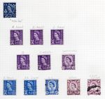 GB QEII 1960's 3d to 6d regionals CI/NI/Wales/Scotland used includes varieties