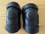Polo Knee Pads 2 Straps Argentine Small Black Leather