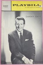 Danny Kaye Playbill Vintage 1963 Ziegfeld Theatre Senor Wences Dunhills Mann