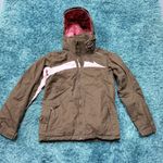O'NEILL Ultratech 5000mm Brown Ski Womens Small Waterproof Windproof Jacket Coat