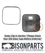 HEATED WIDE ANGLE MIRROR GLASS RH OR LH 0028114733 FITS MERCEDES ATEGO & AXOR