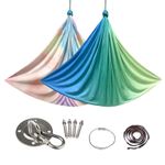 Aerial Hammock Aerial Silks for Home Portable Lightweight Stretch 