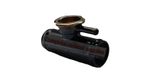 35 mm OD Mild Steel In-Line Radiator Filler Neck / Connector 43 mm OD Neck